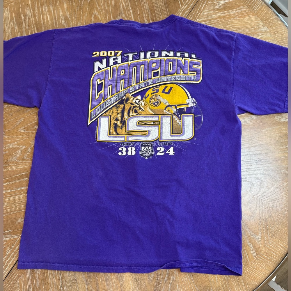LSU football 2007 National champions